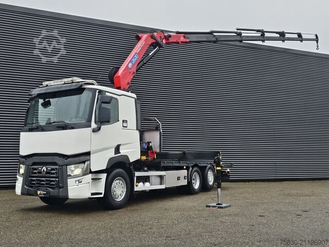 Автокран Renault T-430 / 6X2 / HMF 26TM / CRANE / GRUE