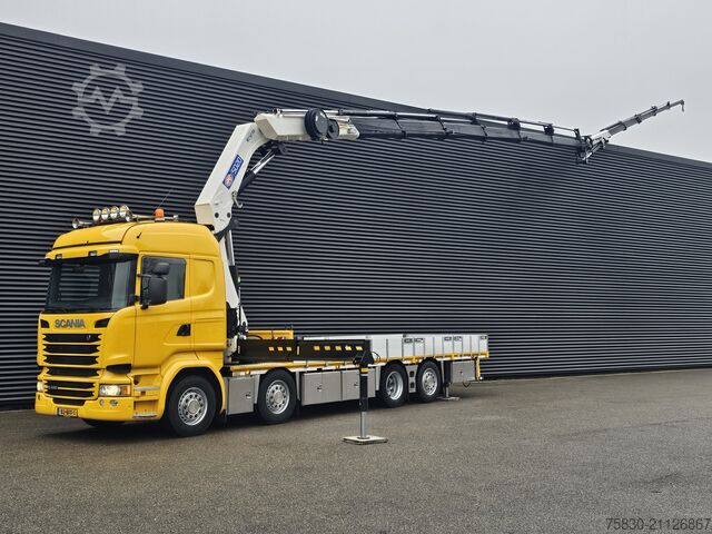 Автокран Scania R490 8X2/6 / HMF 50TM + JIB / NL-TRUCK
