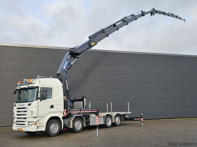 Автокран Scania R480 8X2 / HMF 60 t/m + JIB / RETARDER