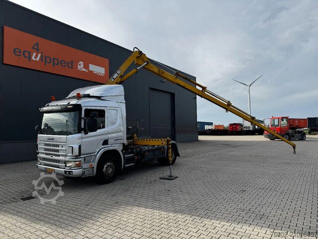 Автокран Scania P114-340 + HIAB 19-5 crane + remote / Euro-3 / ...
