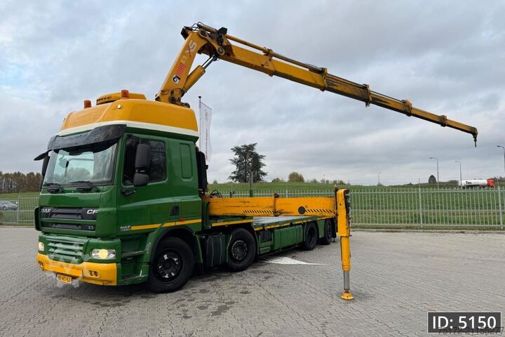Автокран DAF CF 85.410 SC, Euro 5, 8x2 / Hiab 422 EP5 + Radi...