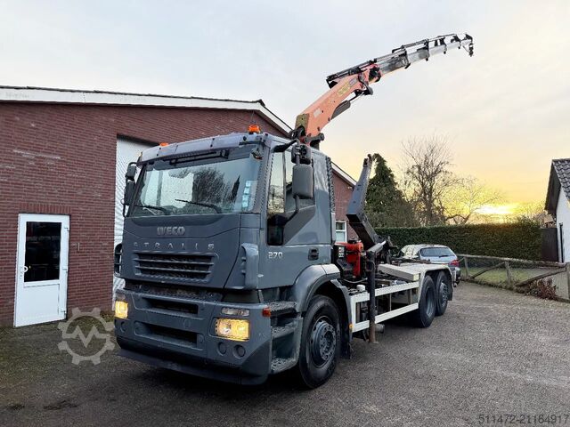 Автокран Iveco Stralis 270 / 6X2 / Palfinger PK16502 -E5 / PAL...