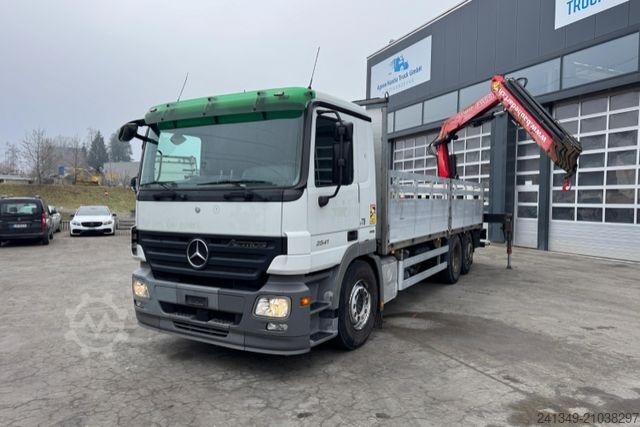 Кран-манипулятор на шасси грузовика MERCEDES-BENZ Actros 2541 6x2 Fassi 165-5