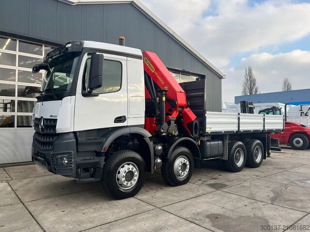 Автокран Mercedes-Benz Arocs 4140 K 8x4 Crane Truck