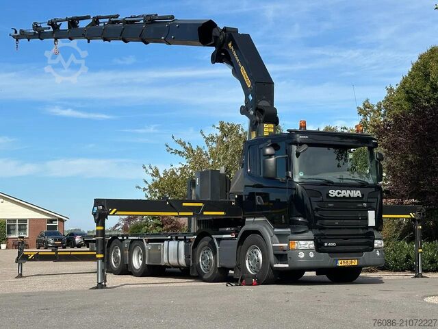 Автокран Scania R490 PALFINGER 92TM!! 2017!!ONLY 66TKM!!!NEW!!