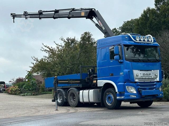 Автокран DAF XF 460 6x4!! HIAB 24TM CRANE/KRAN/TREKKER/BAKWA...