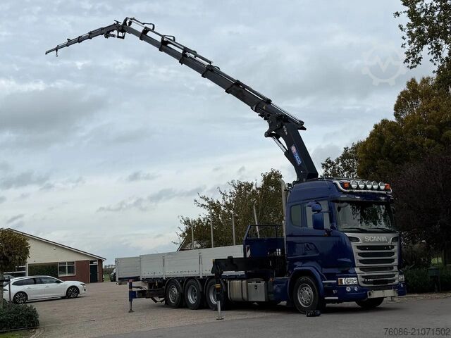 Автокран Scania R450 8X4 TRIPLE !!EURO6!! 50TM/JIB/!!TOP!!ROOF/...