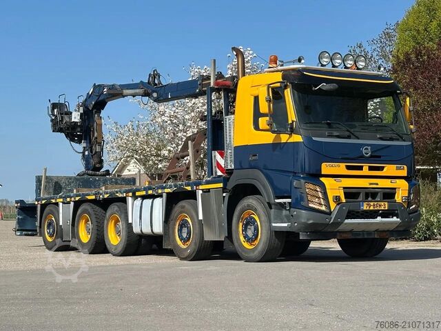 Автокран Volvo FM 400 !!RIJPLATEN AUTO!!10x4!!BESTUURBAAR VANA...