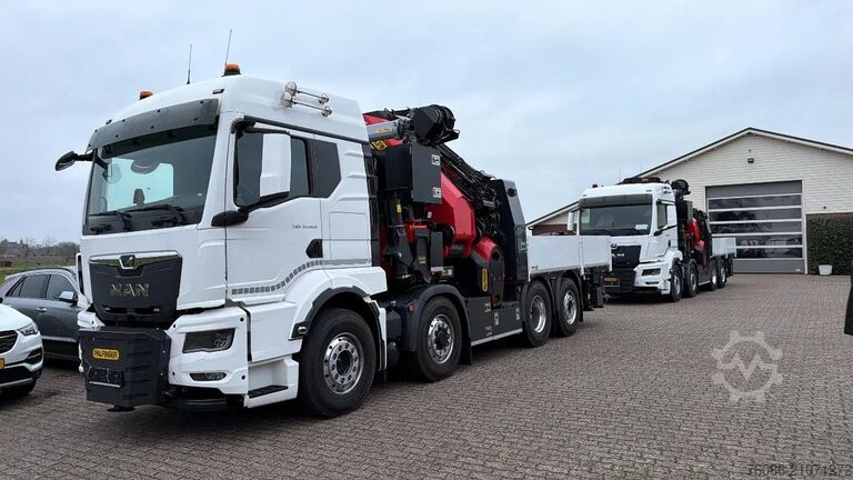 Автокран MAN TGS IN ARRIVAL/ COMING IN!!!   35.520!!NEW/NEU ...