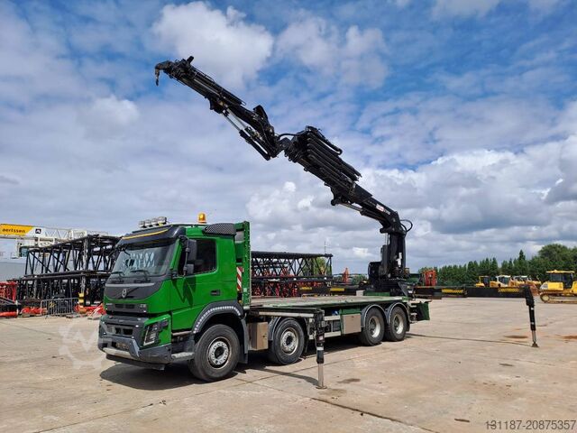 Автокран Volvo FMX 460 + Hiab 622 E-6 HIPRO 16m + Fly Jib 11