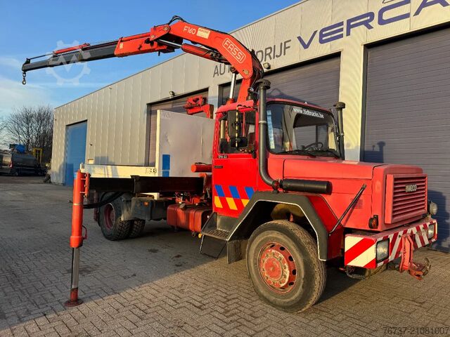 Автокран Iveco 170-23 **4X4-ONLY 56000KM-BELGIAN TRUCK**