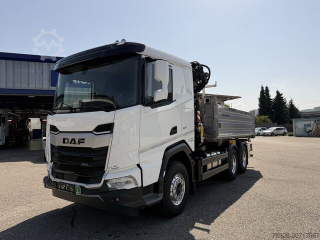 Грузовик с крановой надстройкой DAF DAF XF 530 FAT Frontkran Fassi F255 A Vo