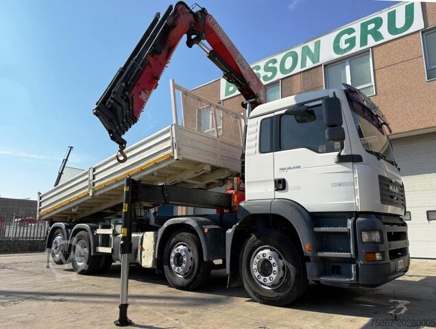самосвал MAN TGA 35.430