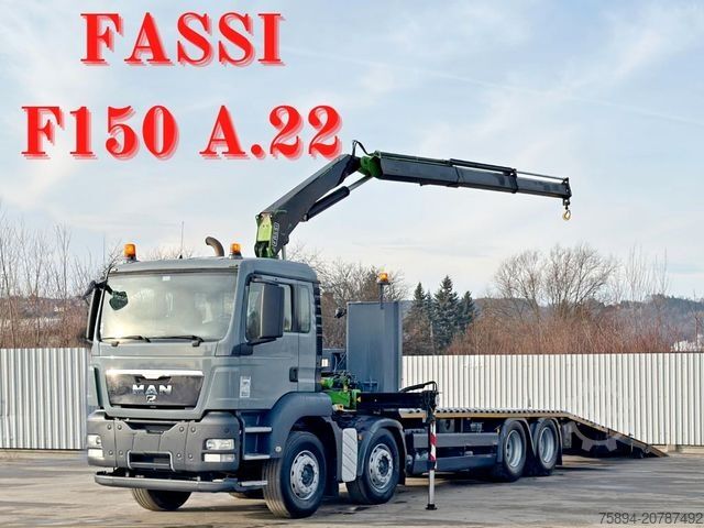 Эвакуатор MAN TGS 35.360 * FASSI F150 A.22 * TOPZUSTAND
