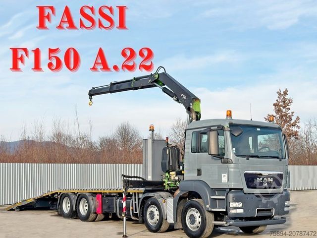 Эвакуатор MAN TGS 35.360 * FASSI F150 A.22 + FUNK* TOPZUSTAND