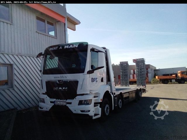 Эвакуатор MAN TGS (TG3) 35.430 8x2-6 BL CH Plattform Aufbau mi