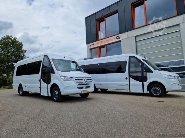 Минибус MERCEDES-BENZ 515 Sprinter 22 Schlafsessel Vorlauffahrzeug 2x