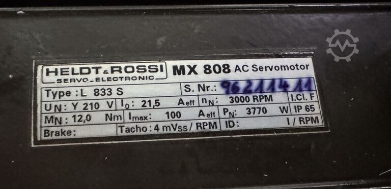 Двигатель Heldt Rossi L833S