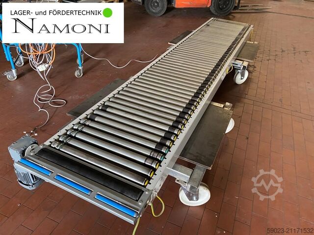Роликовые конвейеры AMI Fördertechnik Flachriemen - motorisiert