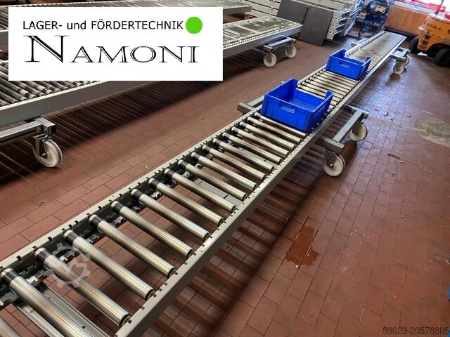Роликовый конвейер AMI Fördertechnik Flachriemen mit Antrieb