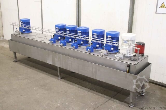 Гидравлическая станция 7x 2,2 кВт Couperus Hydrauliek 250 bar 10 l/min