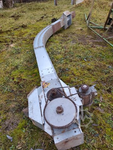 бункерный питатель гусиной шеи  