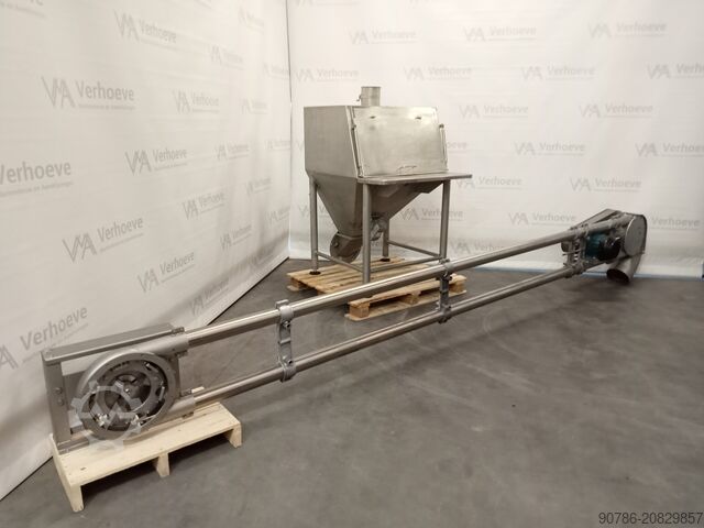 Бункер для загрузки порошка Flowveyor с конвейером Flowveyor 