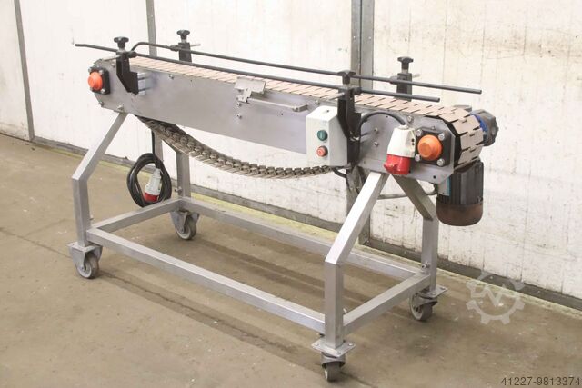 Конвейерная лента 30 м/мин Edelstahl 1625 x 115 mm