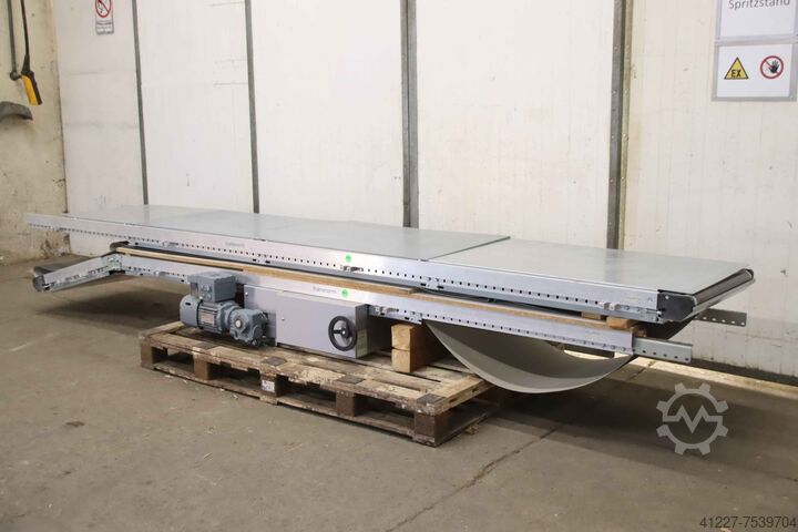 Частотное управление конвейерной лентой Transnorm 1100  7700 x 600 mm