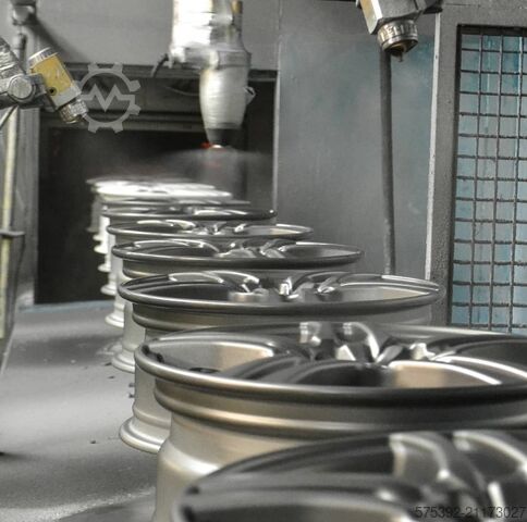 Напольный конвейер для линии окраски дисков AFOTEC 