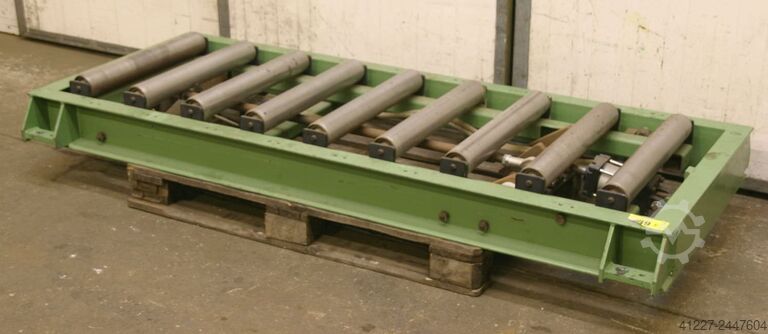 Роликовый конвейер 2,0 м с подъемным устройством unbekannt Rollenbreite 585 mm