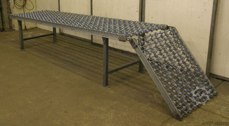 Роликовый конвейер 4,0 м Stahl Rollenbreite 800 mm