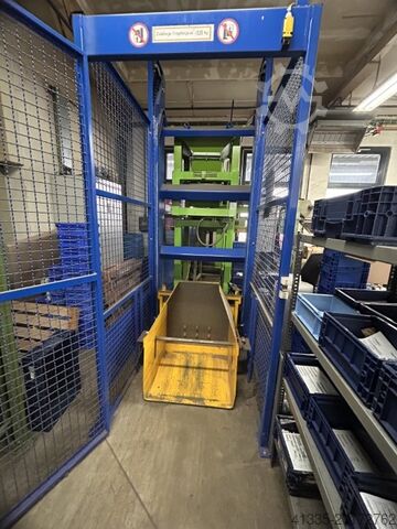 с подъемным устройством и весами Sortieranlage 