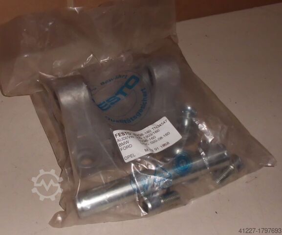 Пневматический держатель цилиндра шарнирный фланец Festo SNGB-160 TN34547