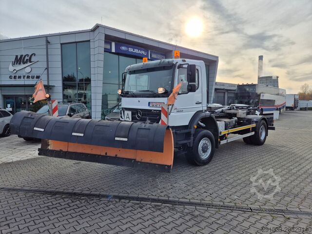 оборудование для зимнего обслуживания Mercedes-Benz Axor 1833 4X4 / HOOLIFT / SNOW PLOW