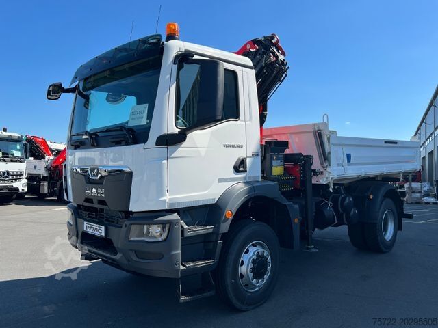Другое MAN TGM 18.320 4x4 Meiller Trigenius FASSI F135