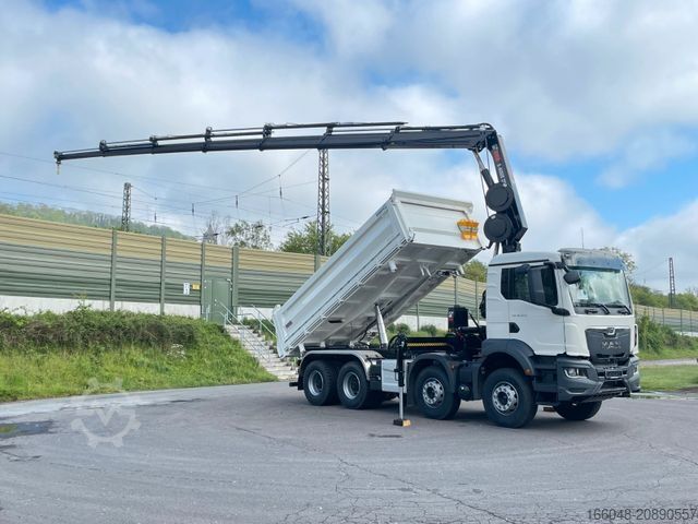 другое MAN TGS 41.480 8x4/Euro6e Euromix Kipper Hiab 228-6