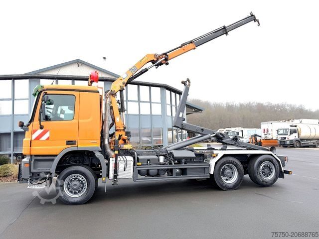 Другое MERCEDES-BENZ Actros 2632 6x4/2 Meiller  + HMF Kran