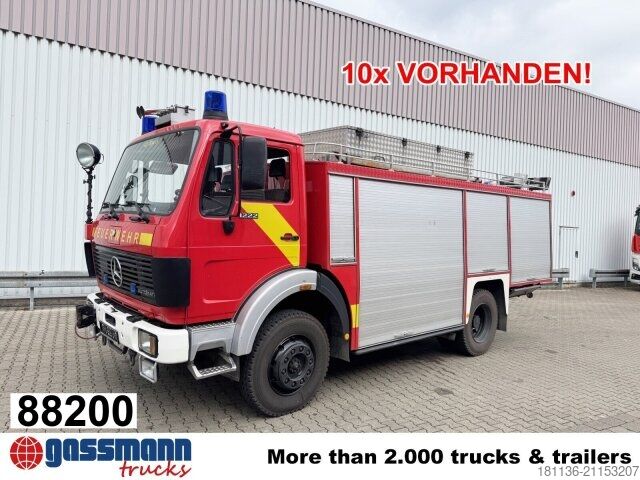 Пожарная машина Mercedes-Benz 1222 AF 4x4, Rüstwagen RW 2, Seilwinde