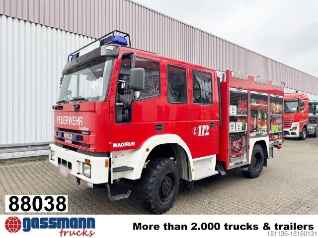 Пожарная машина Iveco EuroFire FF 100 E 21 WR tector 4x4 Doka, LF 8/6