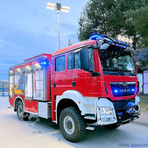 пожарная машина / автоцистерна пожарная MAN TGS 18.510 TLF 4000 Allrad 4x4 Feuerwehr