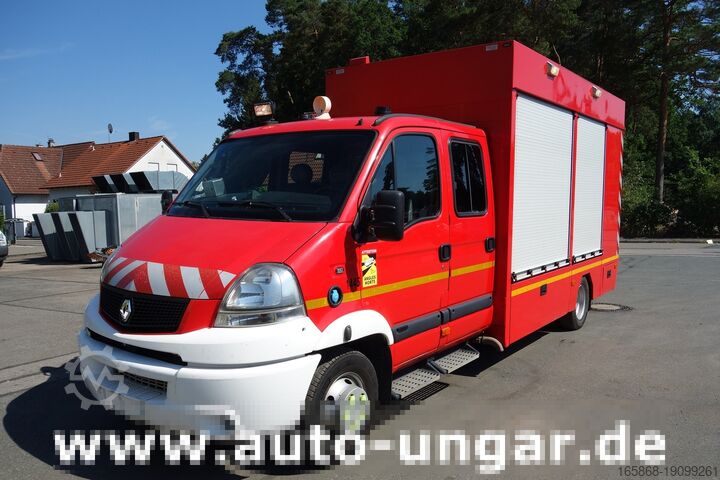 Пожарная машина Renault Mascott 160 DXi Doka Feuerwehr LBW AHK
