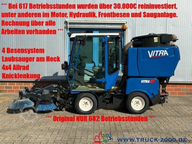 Подметальная машина Iseki Iseki VITRA 2030 4x4 - 4 Besensystem Laubsauger