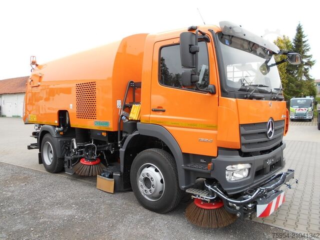 подметальная машина Mercedes-Benz Atego 1324 LKO 4x2 / Themis SHY7BD