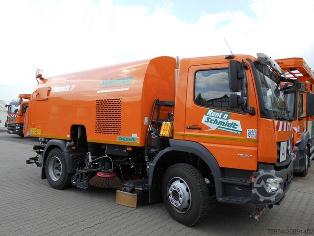 подметальная машина Mercedes-Benz Atego 1324 LKO 4x2 / Themis SH7B D/HD