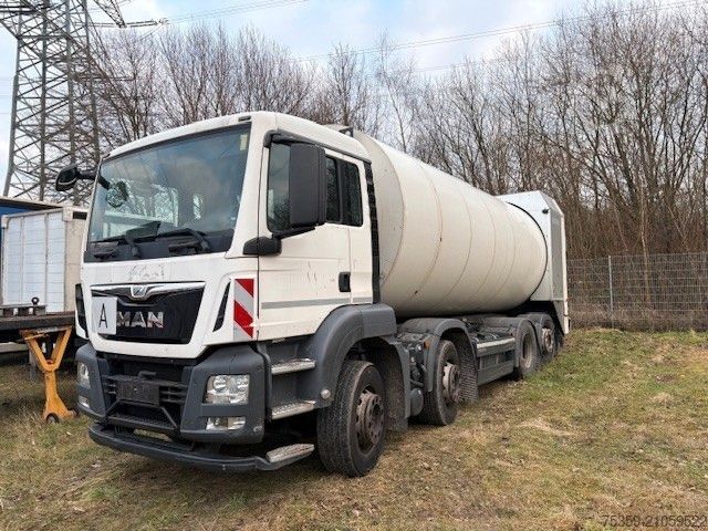 Мусоровоз MAN 32.360 TGS 8x2 Trommelaufbau