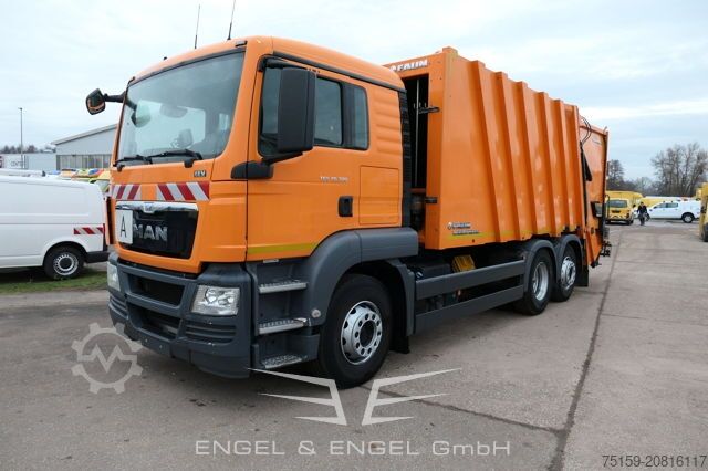 Мусоровоз man TGS 26.320 Variopress 522 Zoeller Schüttung 5-Sitz Klima Automatik Luftfederung