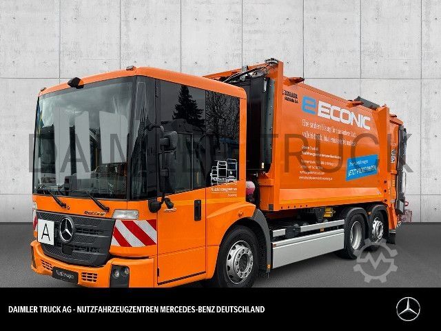Мусоровоз Mercedes-Benz eEconic 300 L ENA 6x2/4  Zöller Müllfahrzeug