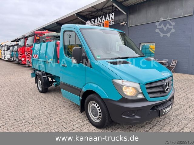 Мусоровоз MERCEDES-BENZ 313 CDI  Sprinter II Bertsche  Müllwagen  Tafel