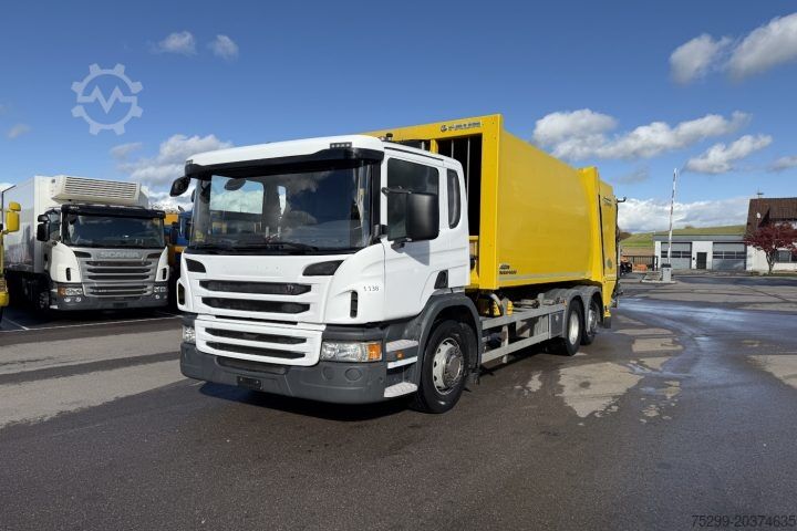 Мусоровоз Scania P360 LB 6x2 Faun  / Swiss-Vehicle